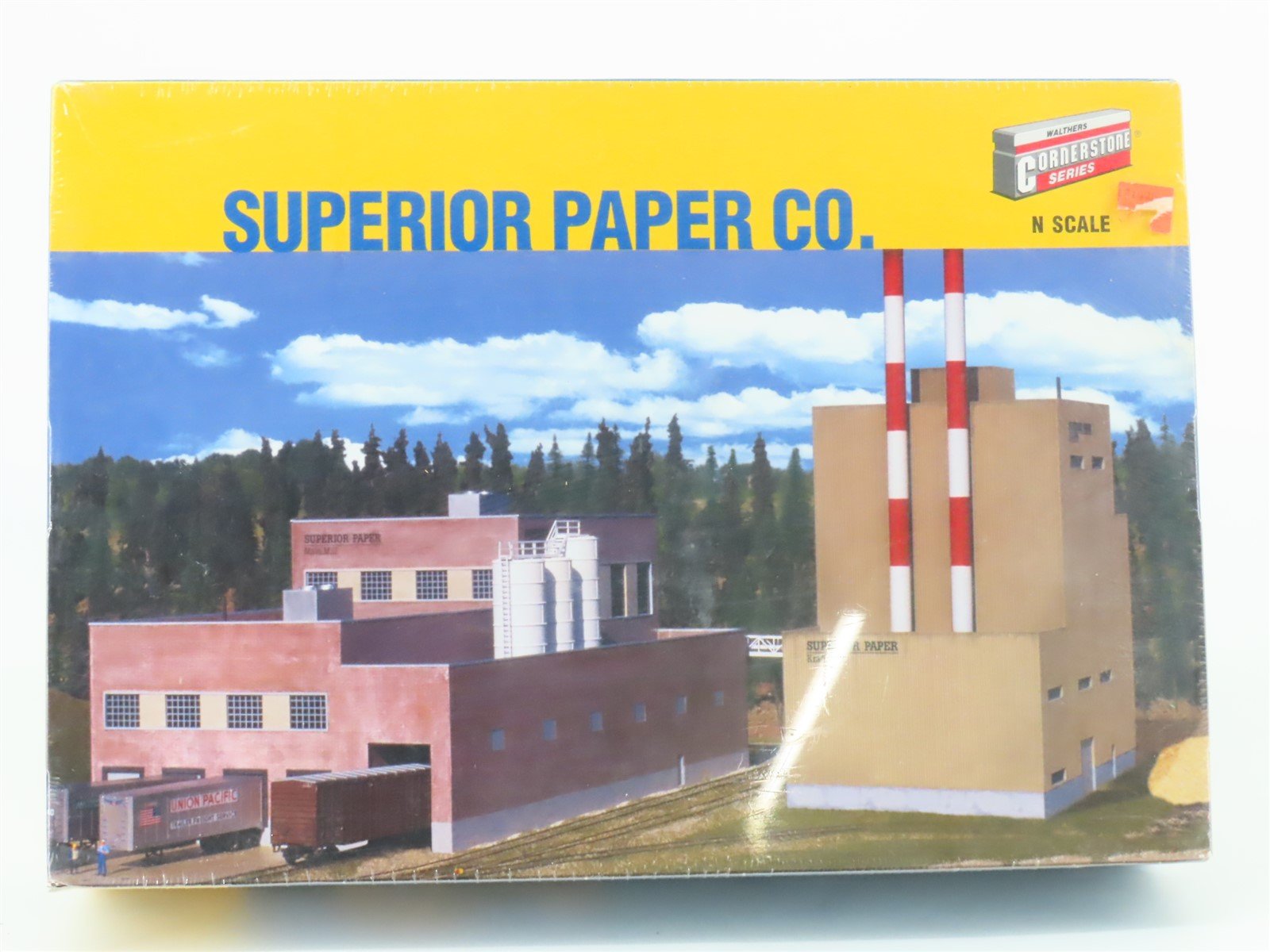 N 1/160 Scale Walthers Cornerstone Kit 933-3237 Superior Paper Co. - SEALED