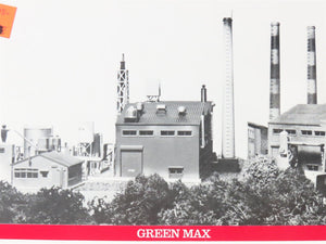 N Scale Green Max 37-3 Urban Series Factory Facilities Kit
