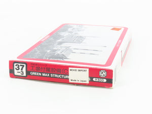 N Scale Green Max 37-3 Urban Series Factory Facilities Kit
