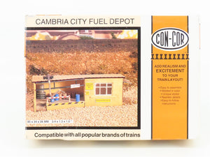N Scale Con-Cor 694 Cambria City Fuel Depot Building Kit