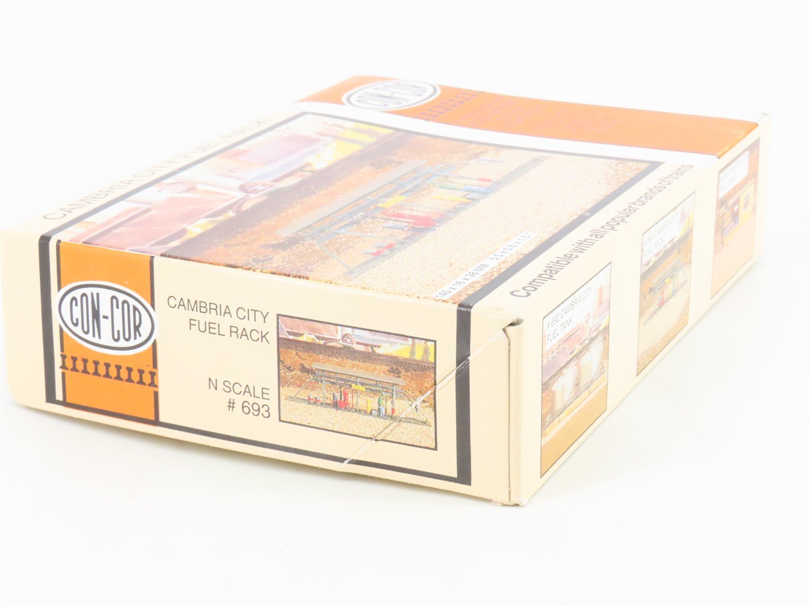 N Scale Con-Cor 693 Cambria City Fuel Rack Kit