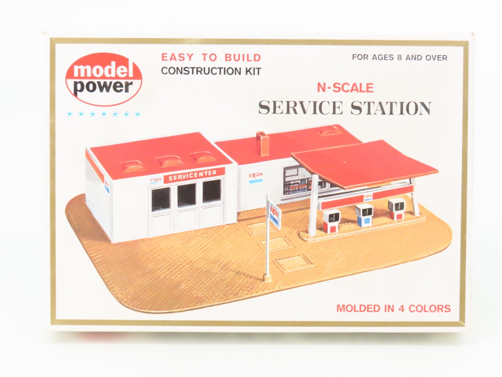 N Scale Model Power 1503 Service Station Building Kit