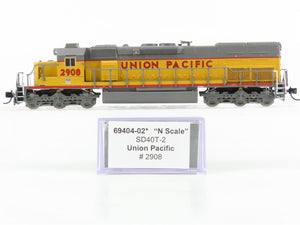 N Scale Intermountain 69404-02 UP Union Pacific SD40T-2 Diesel Locomotive #2908