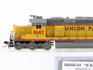 N Scale Intermountain 69406-04 UP Union Pacific SD40T-2 Diesel Locomotive #8687