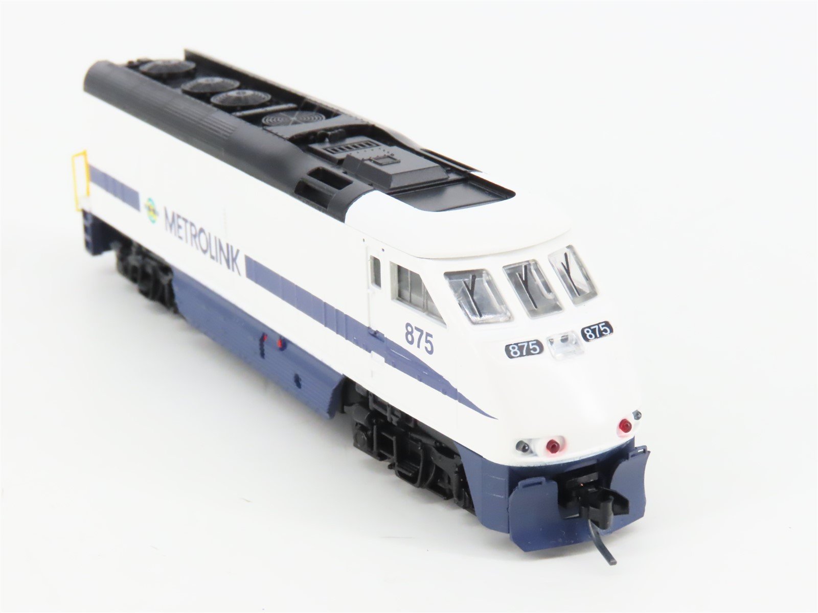 N Scale Athearn 10014 Metrolink F59PHI Diesel Locomotive #875