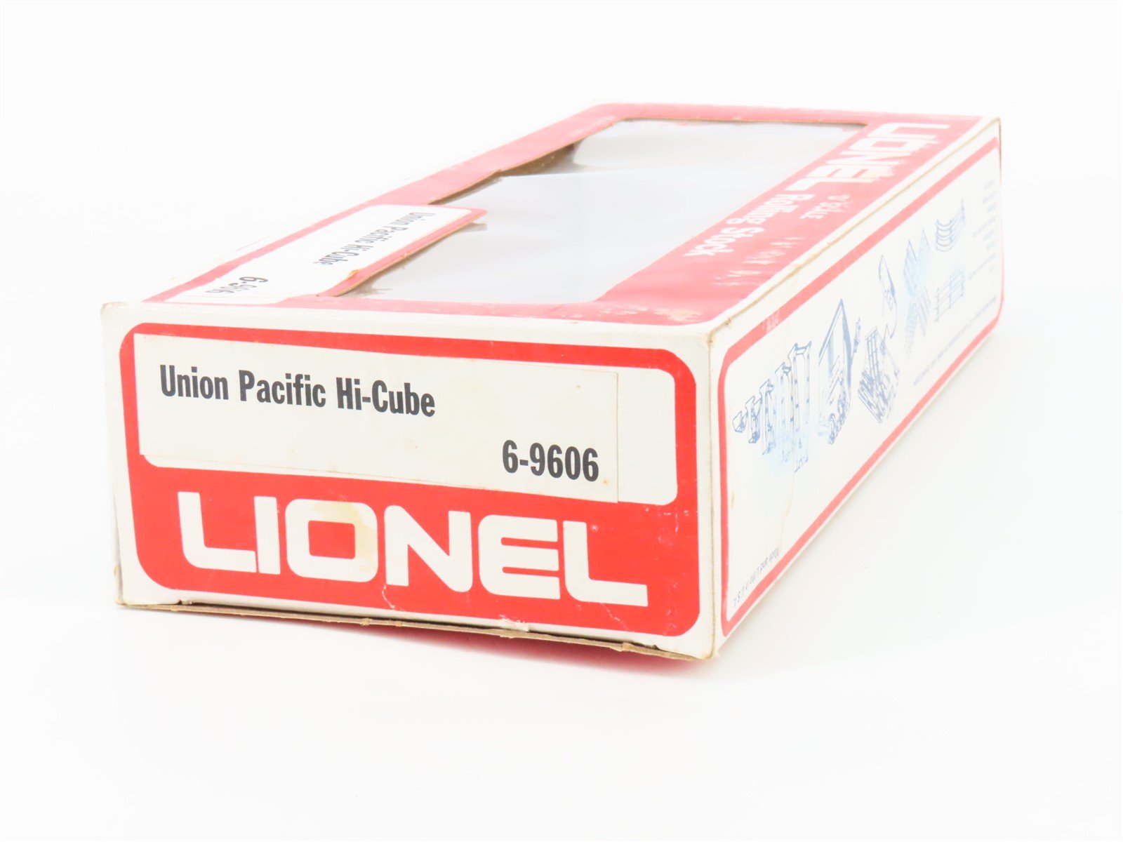 O Scale 2-Rail Lionel 6-9606 UP Union Pacific Hi-Cube Box Car Custom Rd #518483