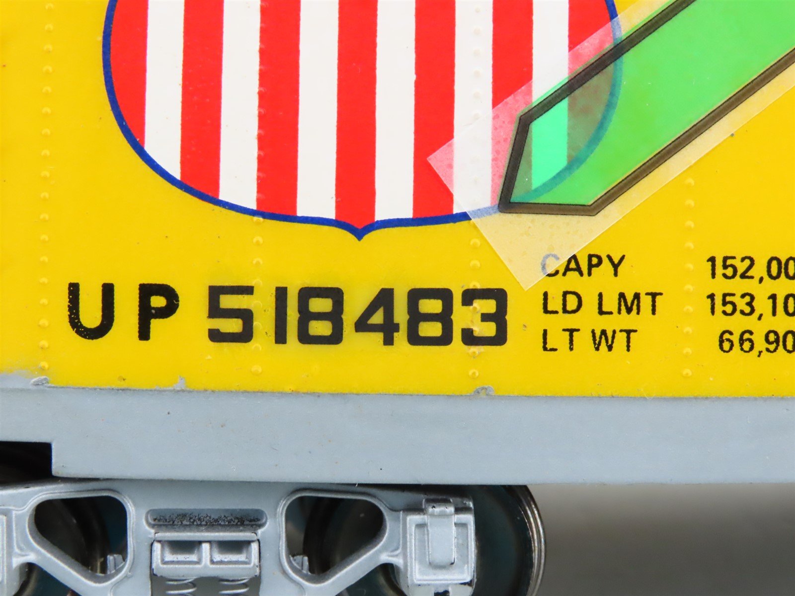 O Scale 2-Rail Lionel 6-9606 UP Union Pacific Hi-Cube Box Car Custom Rd #518483