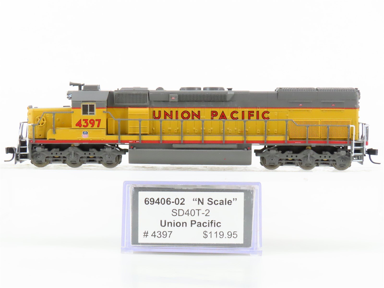N Scale Intermountain 69406-02 UP Union Pacific SD40T-2 Diesel Loco #4397