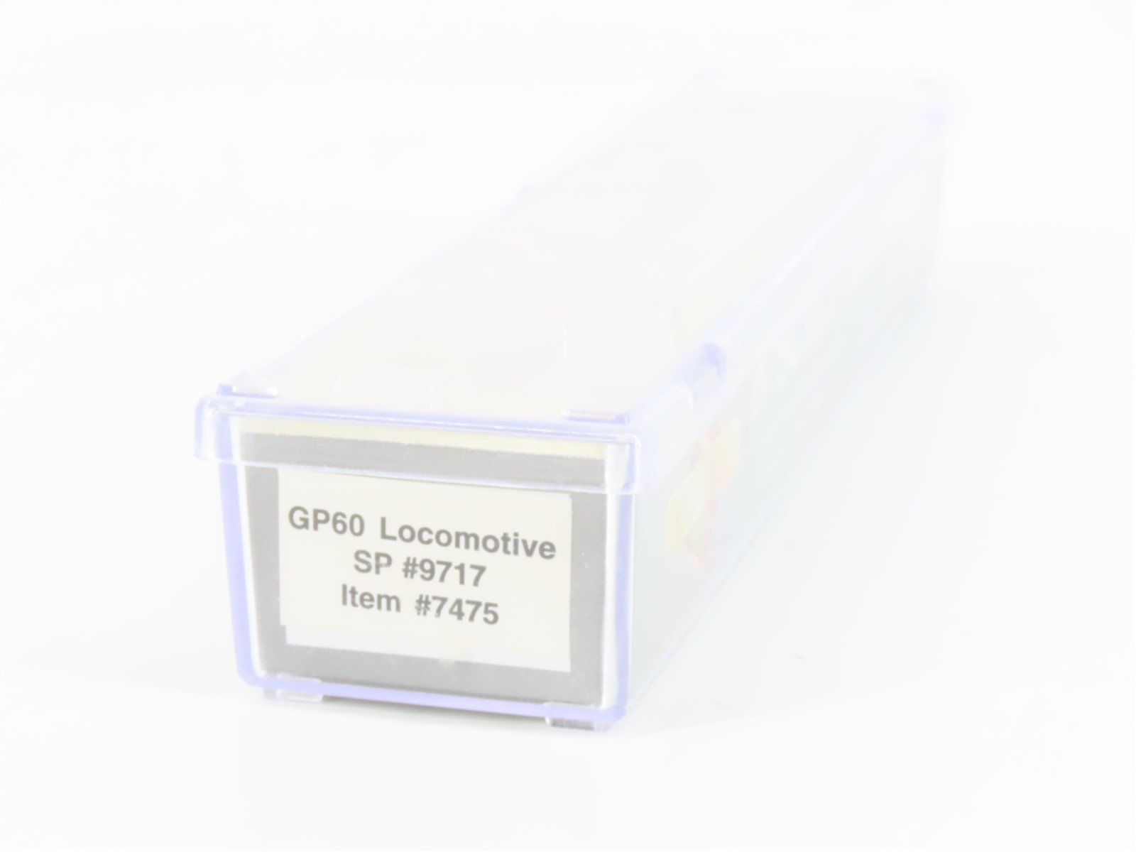 N Scale Life-Like 7475 SP Southern Pacific GP60 Diesel Locomotive #9717