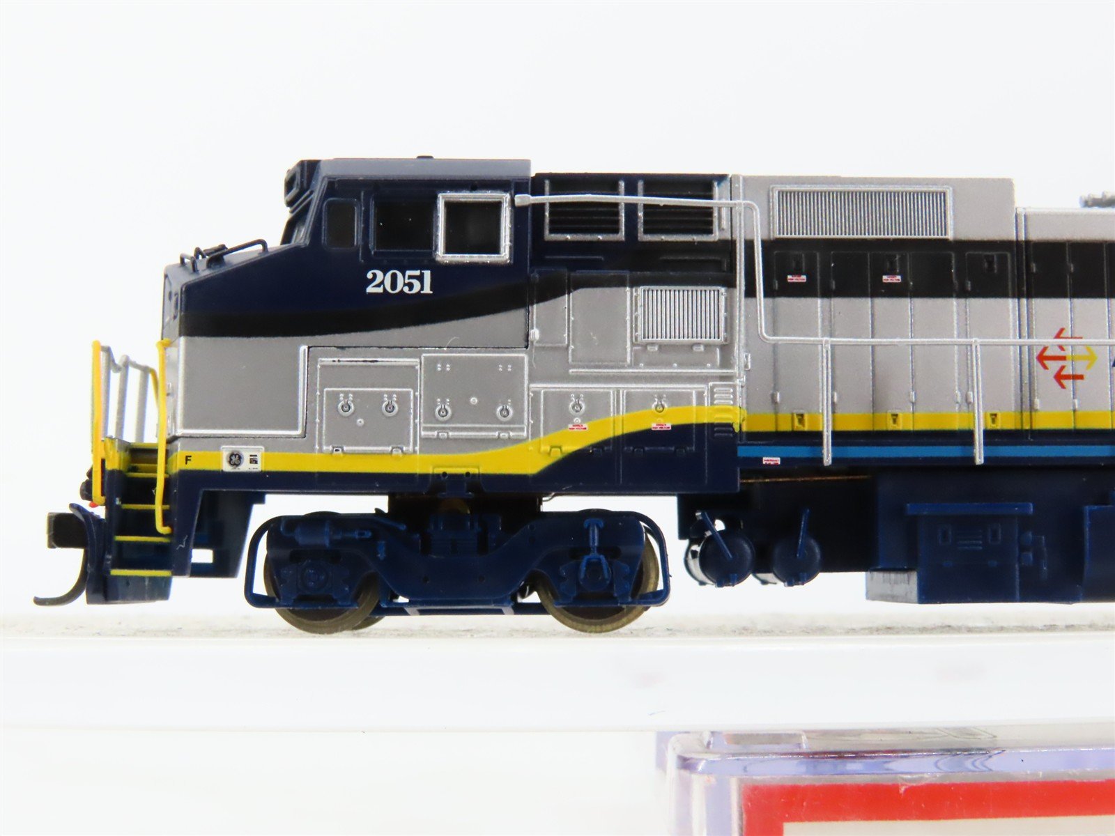 N Scale Atlas 48837 AMTK Amtrak California Dash 8-32BWH Diesel #2051 - DCC Ready