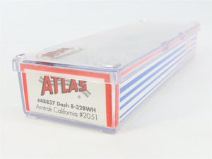 N Scale Atlas 48837 AMTK Amtrak California Dash 8-32BWH Diesel #2051 - DCC Ready
