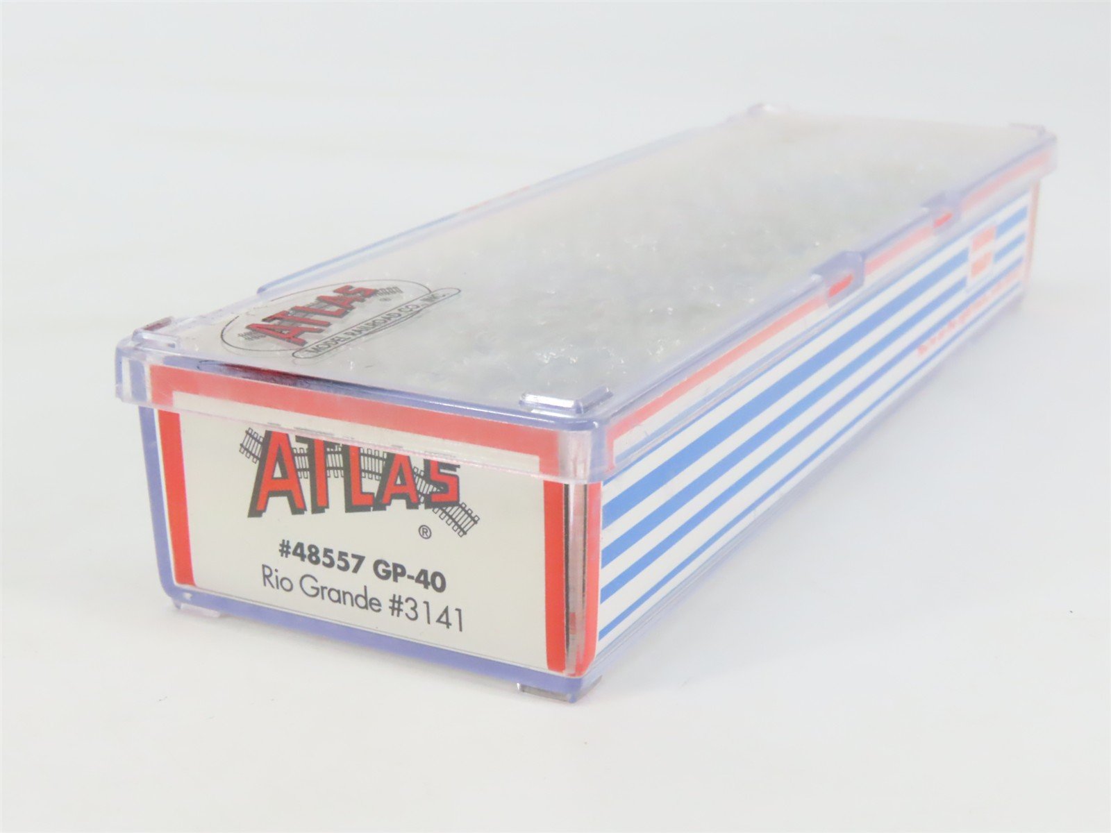 N Scale Atlas 48557 D&RGW Rio Grande EMD GP40 Diesel #3141 - DCC Ready