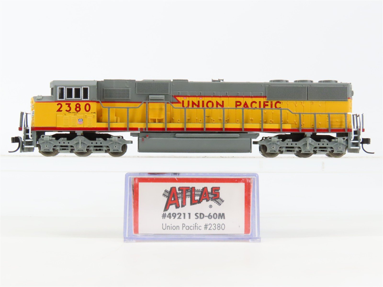 N Scale Atlas 49211 UP Union Pacific EMD SD60M Diesel #2380 - DCC Ready