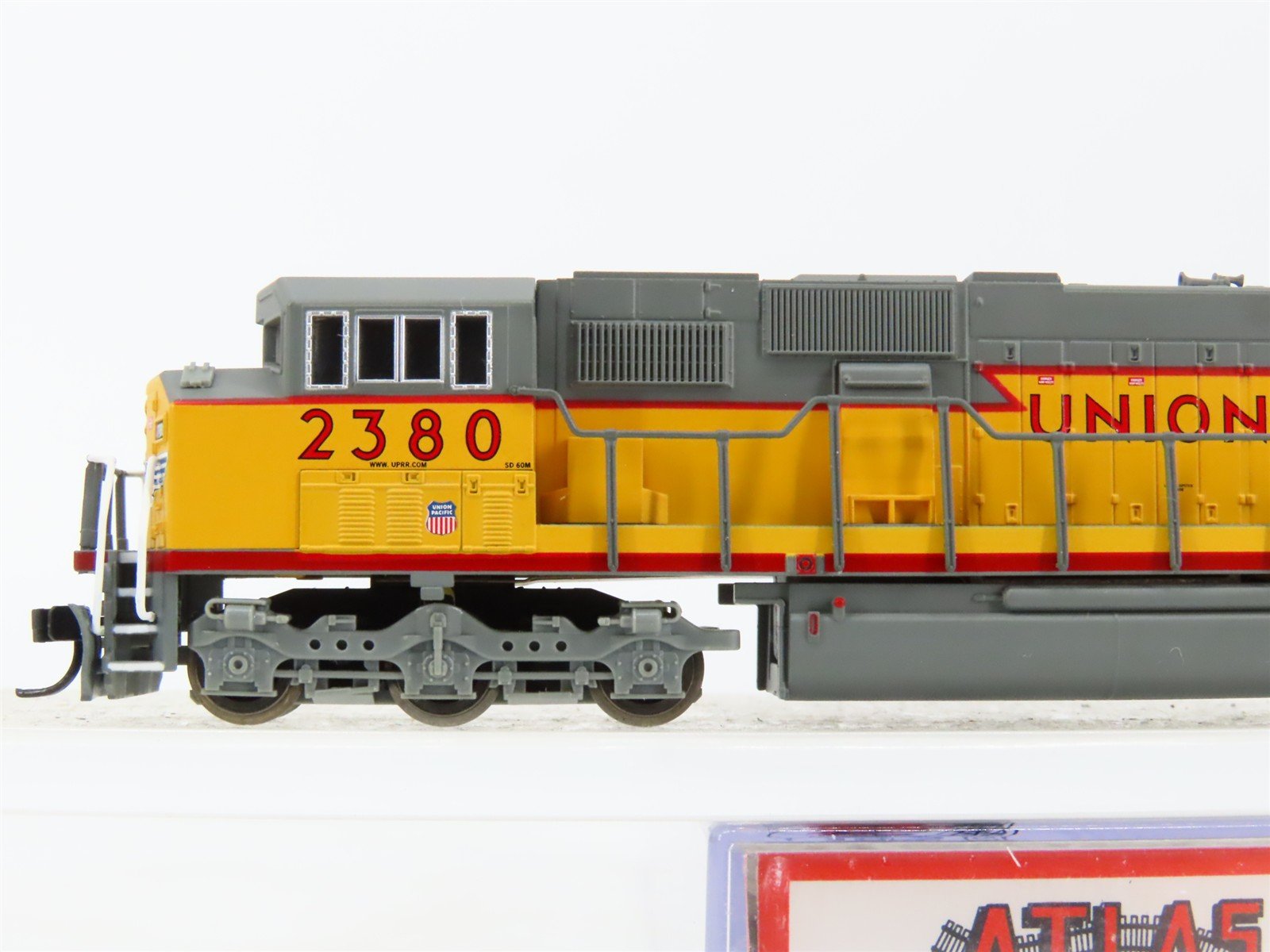 N Scale Atlas 49211 UP Union Pacific EMD SD60M Diesel #2380 - DCC Ready