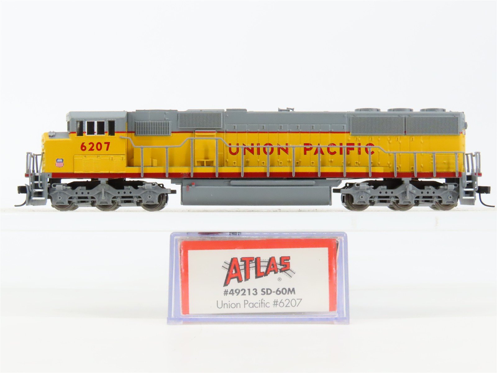 N Scale Atlas 49213 UP Union Pacific EMD SD60M Diesel #6207 - DCC Ready