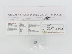 N Atlas Master 51912 UP Union Pacific GE Dash 8-40CW Diesel #9424 - DCC Ready