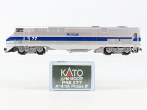 N Scale KATO 176-6002 AMTK Amtrak Phase IV P42 Genesis Diesel #77 - DCC Ready