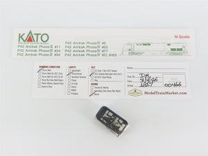 N Scale KATO 176-6002 AMTK Amtrak Phase IV P42 Genesis Diesel #77 - DCC Ready