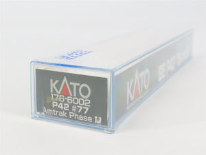 N Scale KATO 176-6002 AMTK Amtrak Phase IV P42 Genesis Diesel #77 - DCC Ready