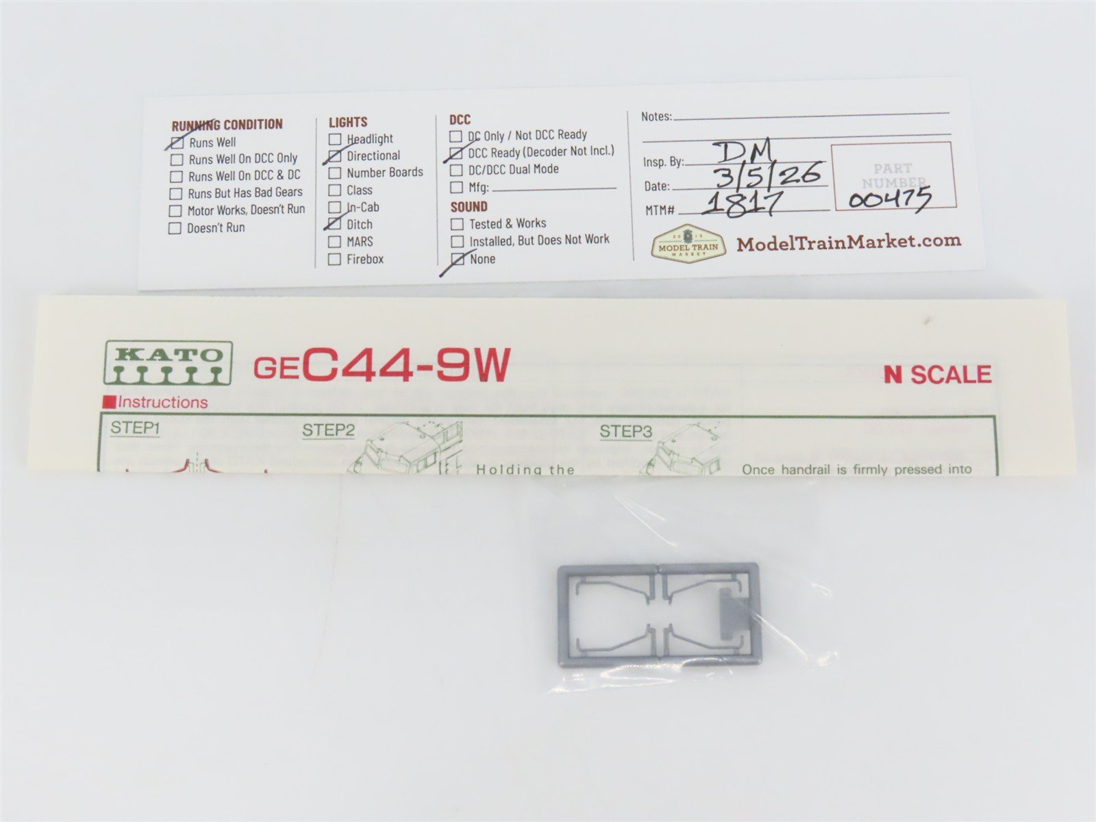 N Scale KATO 176-3502 ATSF Santa Fe 