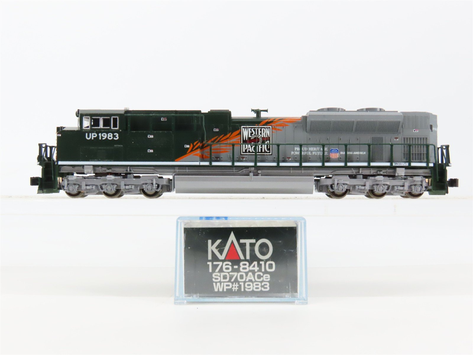 N Scale KATO 176-8410 UP / WP Heritage EMD SD70ACe Diesel #1983 - DCC Ready