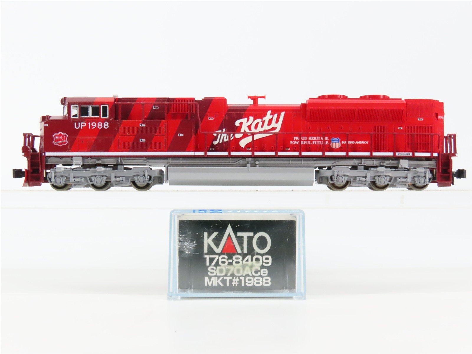 N KATO 176-8409 UP / MKT "Katy" Heritage EMD SD70ACe Diesel #1988 - DCC Ready