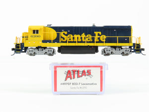 N Scale Atlas 49707 ATSF Santa Fe B23-7 Diesel Locomotive #6390