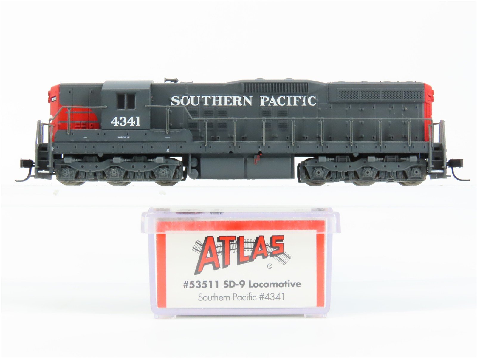 N Scale Atlas 53511 SP Southern Pacific SD9 Diesel Locomotive #4341