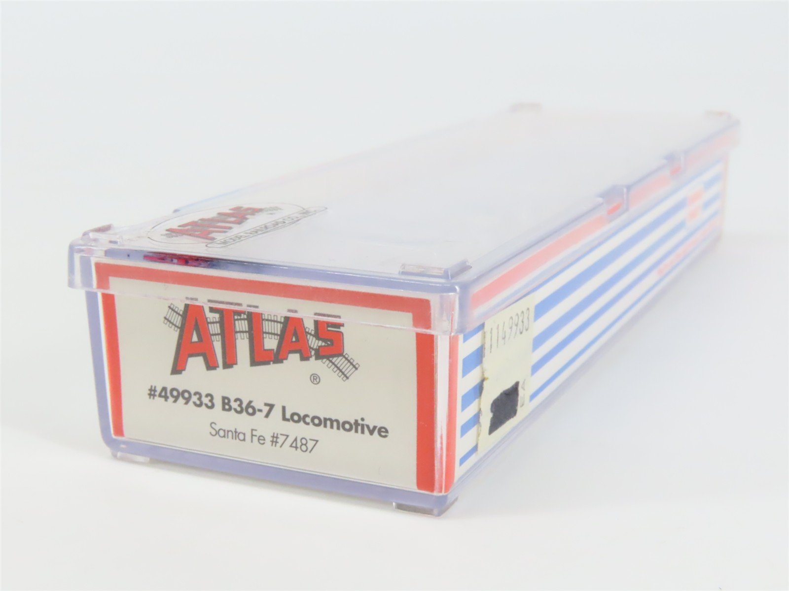 N Scale Atlas 49933 ATSF Santa Fe B36-7 Diesel Locomotive #7487