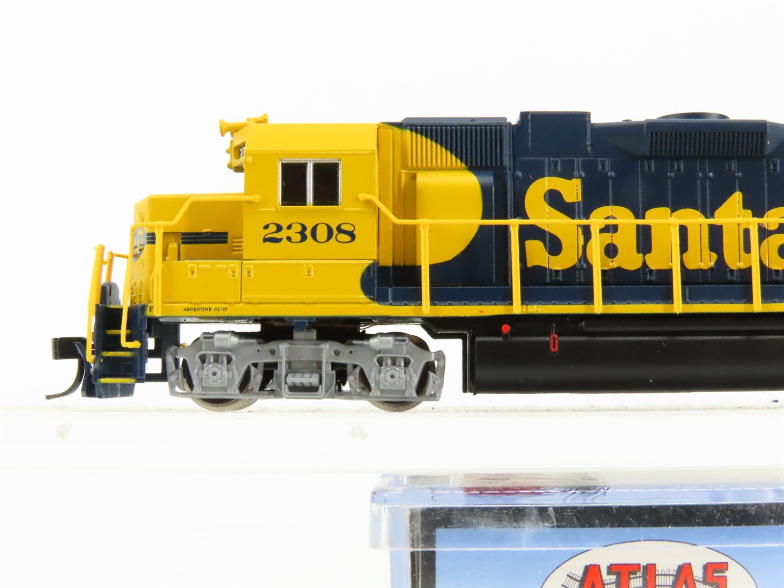 N Scale Atlas 40000229 ATSF Santa Fe GP38 Diesel Locomotive #2308