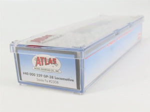 N Scale Atlas 40000229 ATSF Santa Fe GP38 Diesel Locomotive #2308