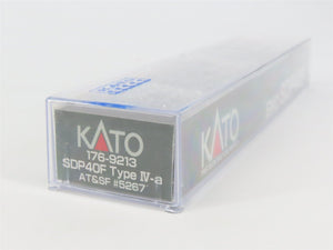 N Scale Kato 176-9213 ATSF Santa Fe SDP40F Diesel Locomotive #5267