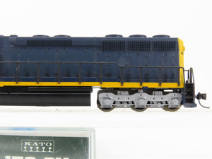 N Scale Kato 176-311 ATSF Santa Fe SD45 Diesel Locomotive #5372 Customized