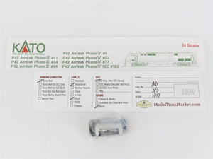 N Scale Kato 176-6001 Amtrak Phase II P42DC Diesel Locomotive #11