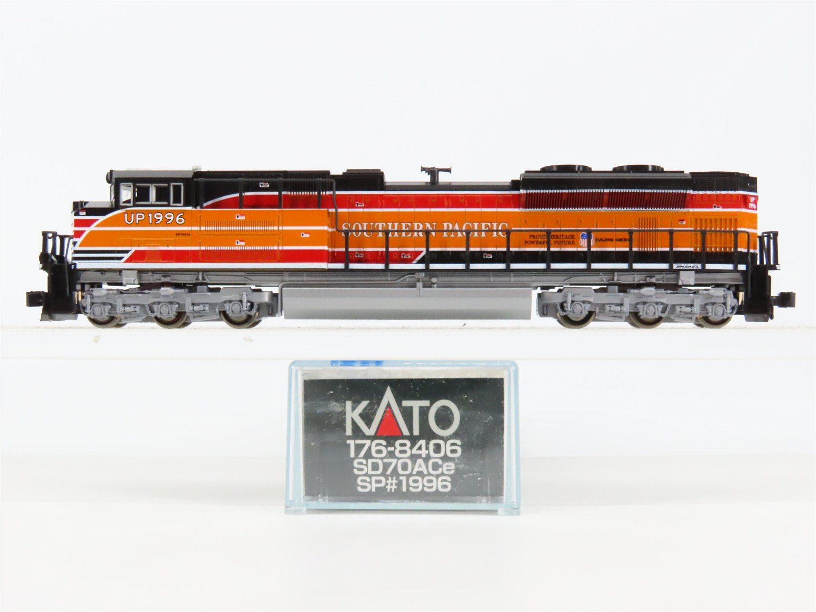 N Kato 176-8406 UP Southern Pacific Heritage SD70ACe Diesel #1996 - DCC Ready