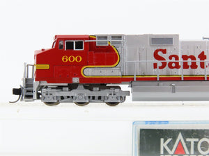 N Scale KATO 176-3501 ATSF Santa Fe C44-9W Diesel Locomotive #600