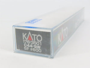 N Scale KATO 176-3501 ATSF Santa Fe C44-9W Diesel Locomotive #600