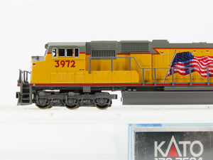 N Scale Kato 176-7504 UP Union Pacific SD70M Diesel Locomotive #3972