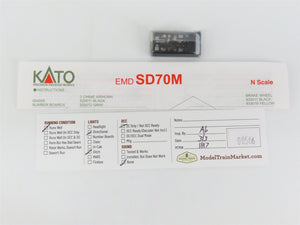 N Scale Kato 176-7504 UP Union Pacific SD70M Diesel Locomotive #3972