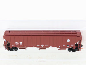 N Scale Red Caboose RM-25404-7 BNSF Railway 3-Bay Covered Hopper #433201