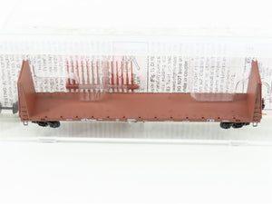 N Scale Micro-Trains MTL 54020 SP Southern Pacific Bulkhead Flat Car #508898