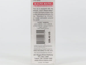 N Scale Micro-Trains MTL 11100052 ETTX UP 89' Tri-Level Closed Auto Rack #820494