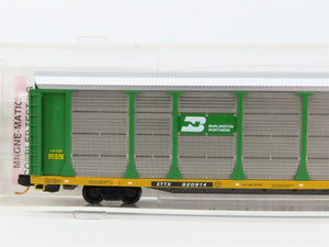 N Scale Micro-Trains MTL 11100030 ETTX BN 89' Tri-Level Closed Auto Rack #820914