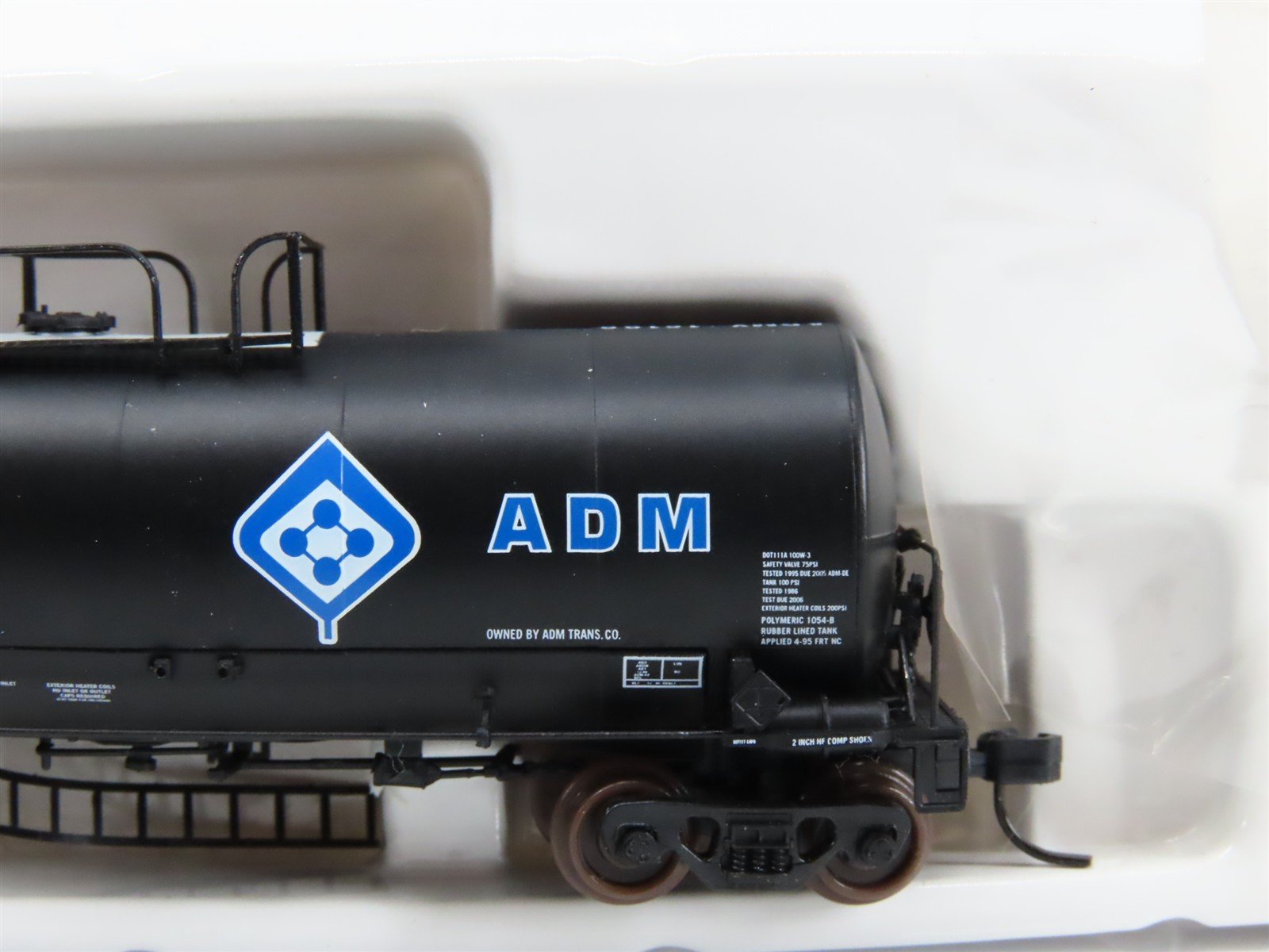 N Scale Atlas 40292 ADMX ADM (Molecule Logo) 17,600 Gallon Tank Car #16199