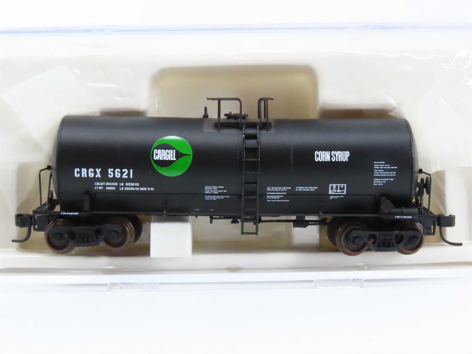N Scale Atlas 40232 CRGX Cargill (w/ Stencil Marks) 17,600 Gallon Tank Car #5621