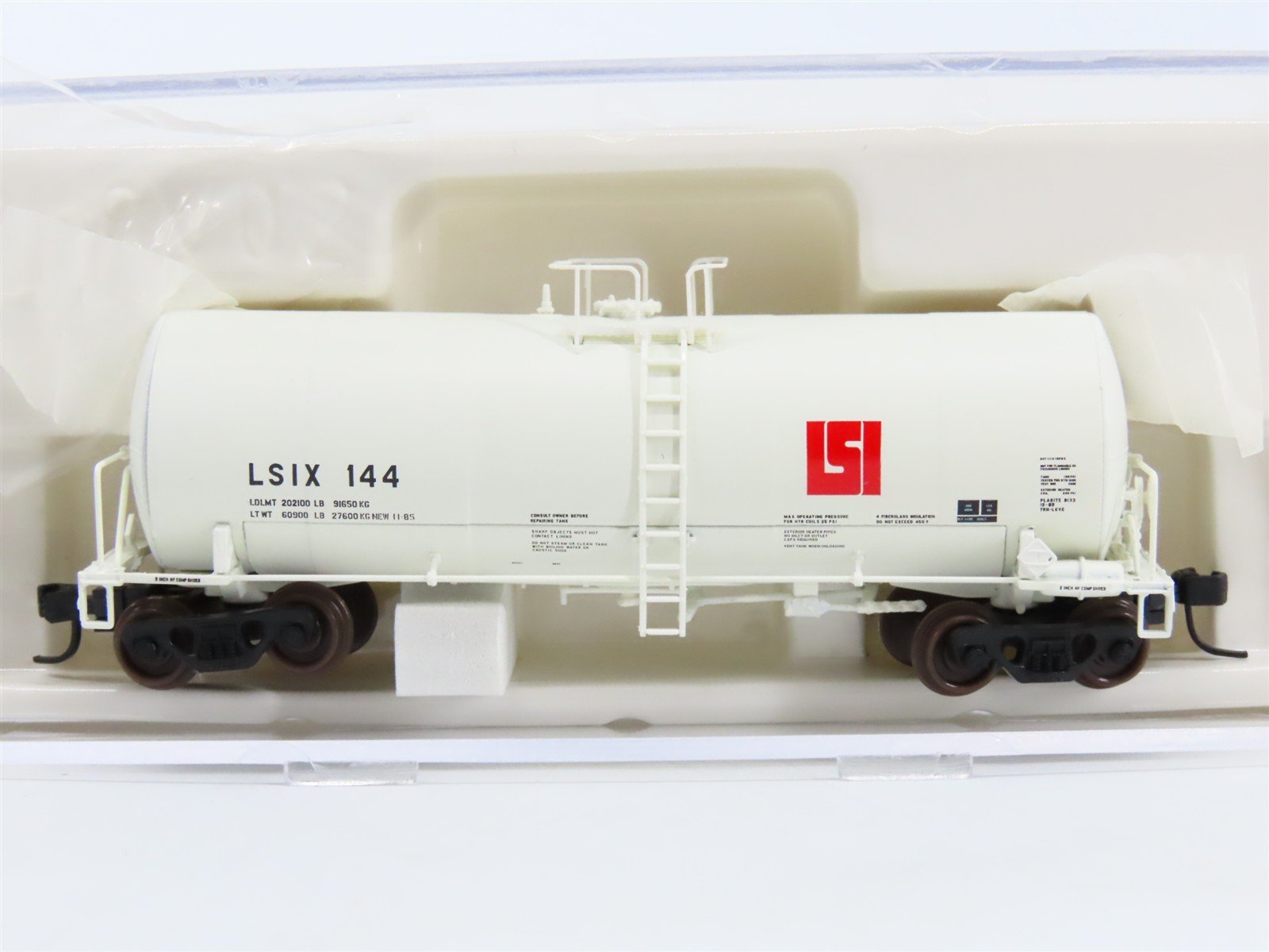 N Scale Atlas 40262 LSIX Liquid Sugars 17,600 Gallon Tank Car #144