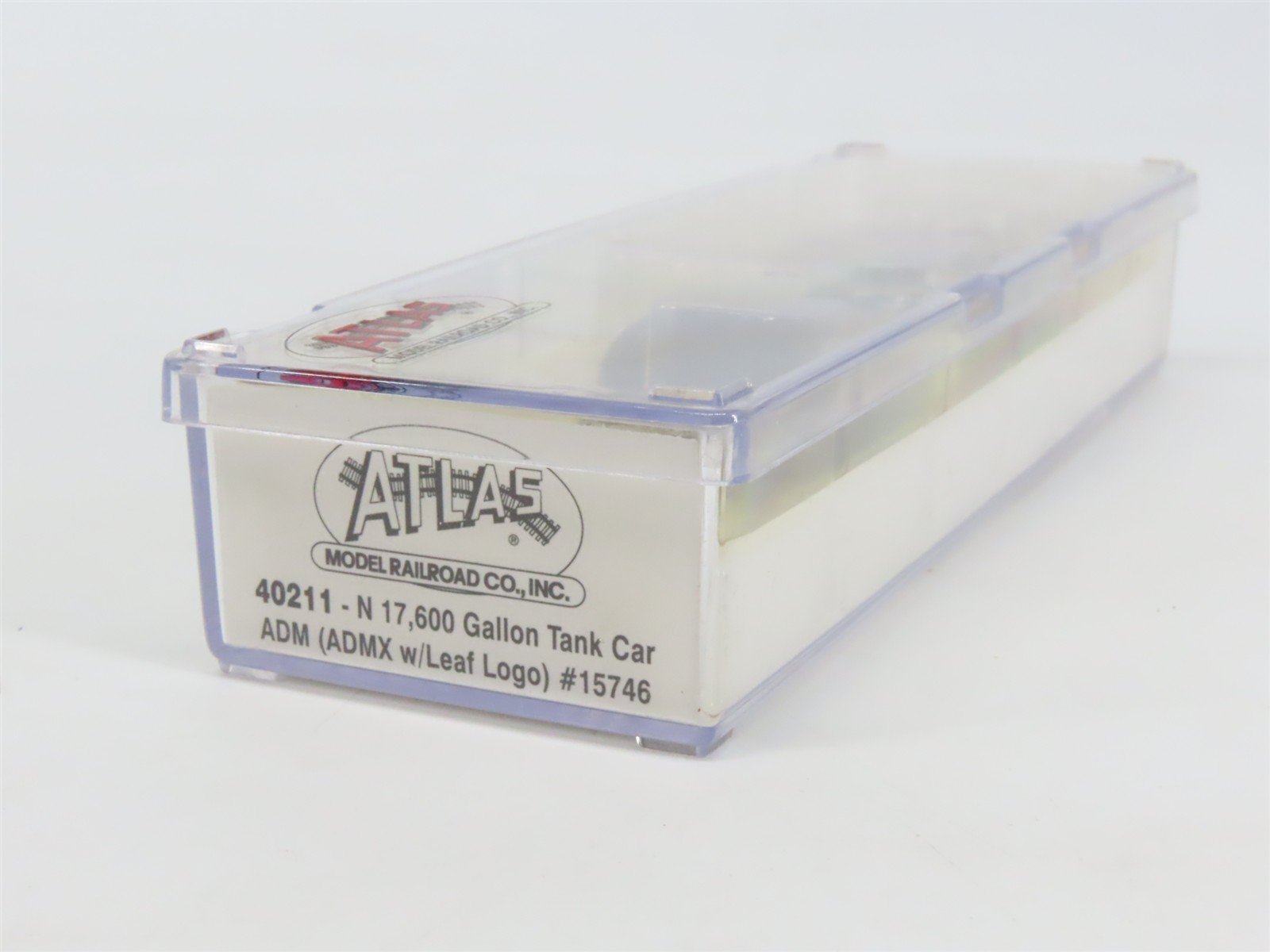 N Scale Atlas 40211 ADMX ADM (w/ Leaf Logo) 17,600 Gallon Tank Car #15746