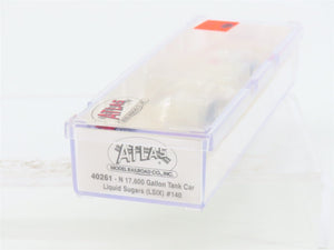 N Scale Atlas 40261 LSIX Liquid Sugars 17,600 Gallon Tank Car #140