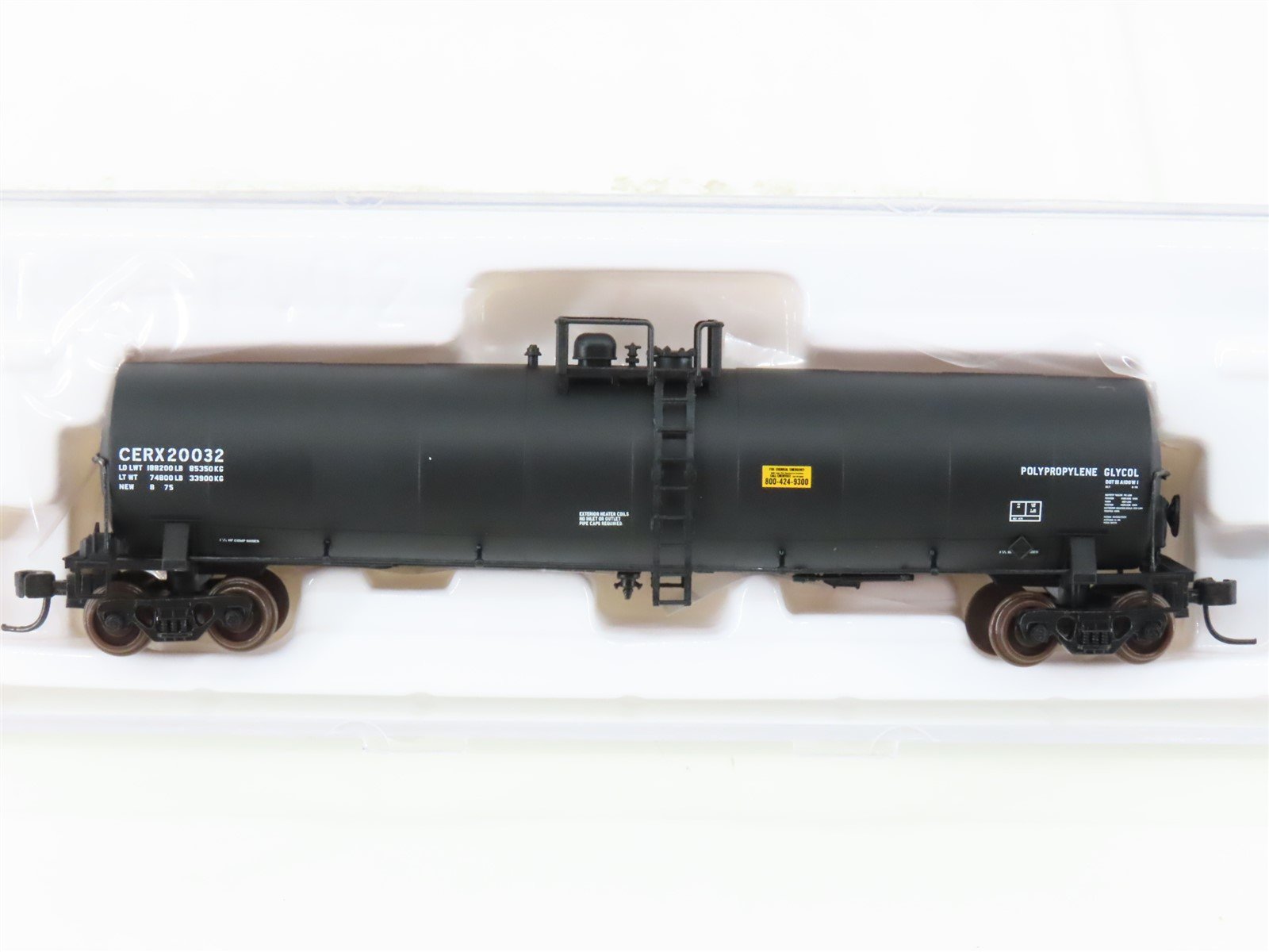N Scale Atlas 30811 CERX E.R. Carpenter Co. 23,500 Gallon Tank Car #20032