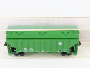 N Scale Red Caboose RN-15014-8 BNSF Railway 2-Bay Covered Hopper #406673